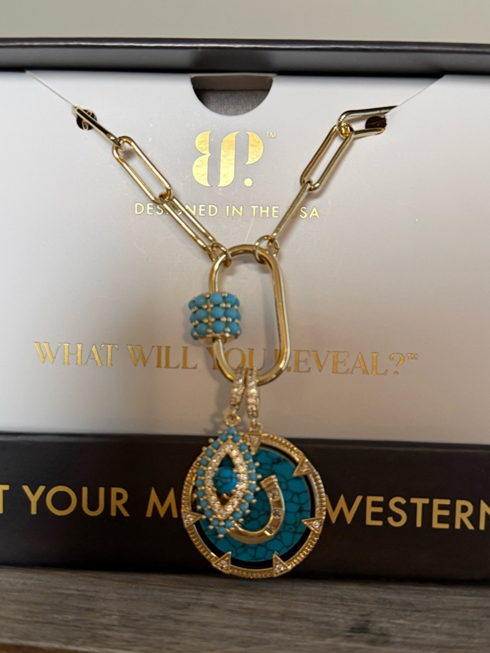 Bomb Party Outlaw Necklace. “I Run This” Brand New!